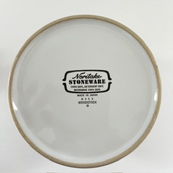 Noritake Stoneware Sugar Bowl with Lid Woodstock Pattern Floral - Picture 6 of 8